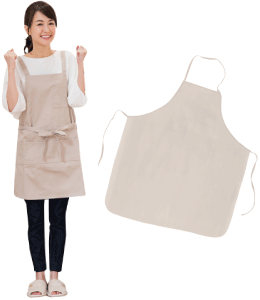 家事代行倶楽部のハウスキーパーとエプロン