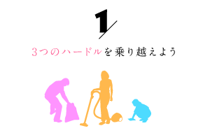 1/家事代行サービスを利用するために3つのハードルを乗り越えよう