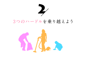 2/家事代行を利用するために3つのハードルを乗り越えよう